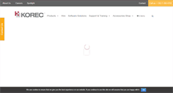 Desktop Screenshot of korecgroup.com