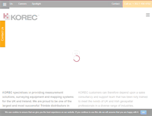 Tablet Screenshot of korecgroup.com